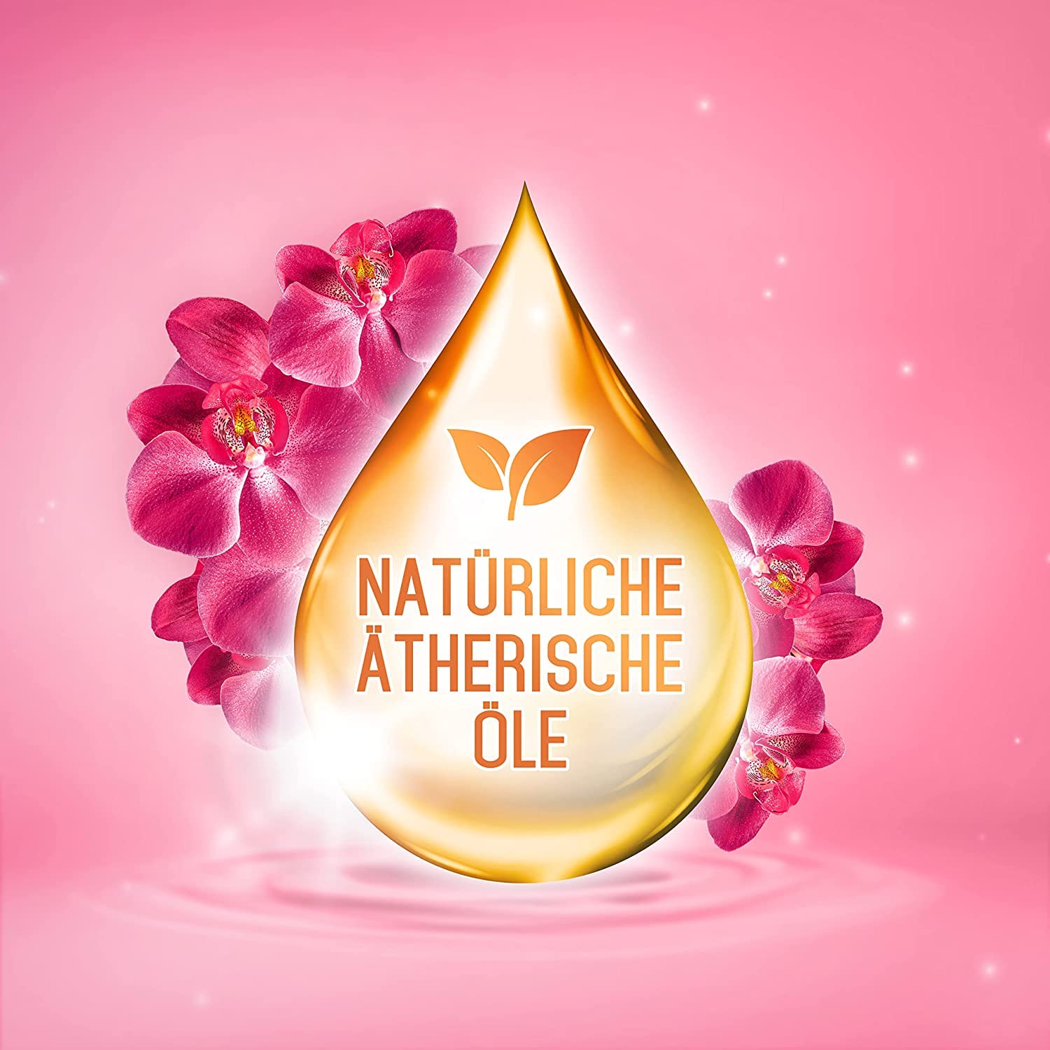 Weißer Riese Color Trio-Caps Aromatherapie Essentials (120 Wäschen), Waschmittel mit Orchidee & Macadamiaöl, Colorwaschmittel mit ätherischen Ölen & intensivem Frische-Effekt