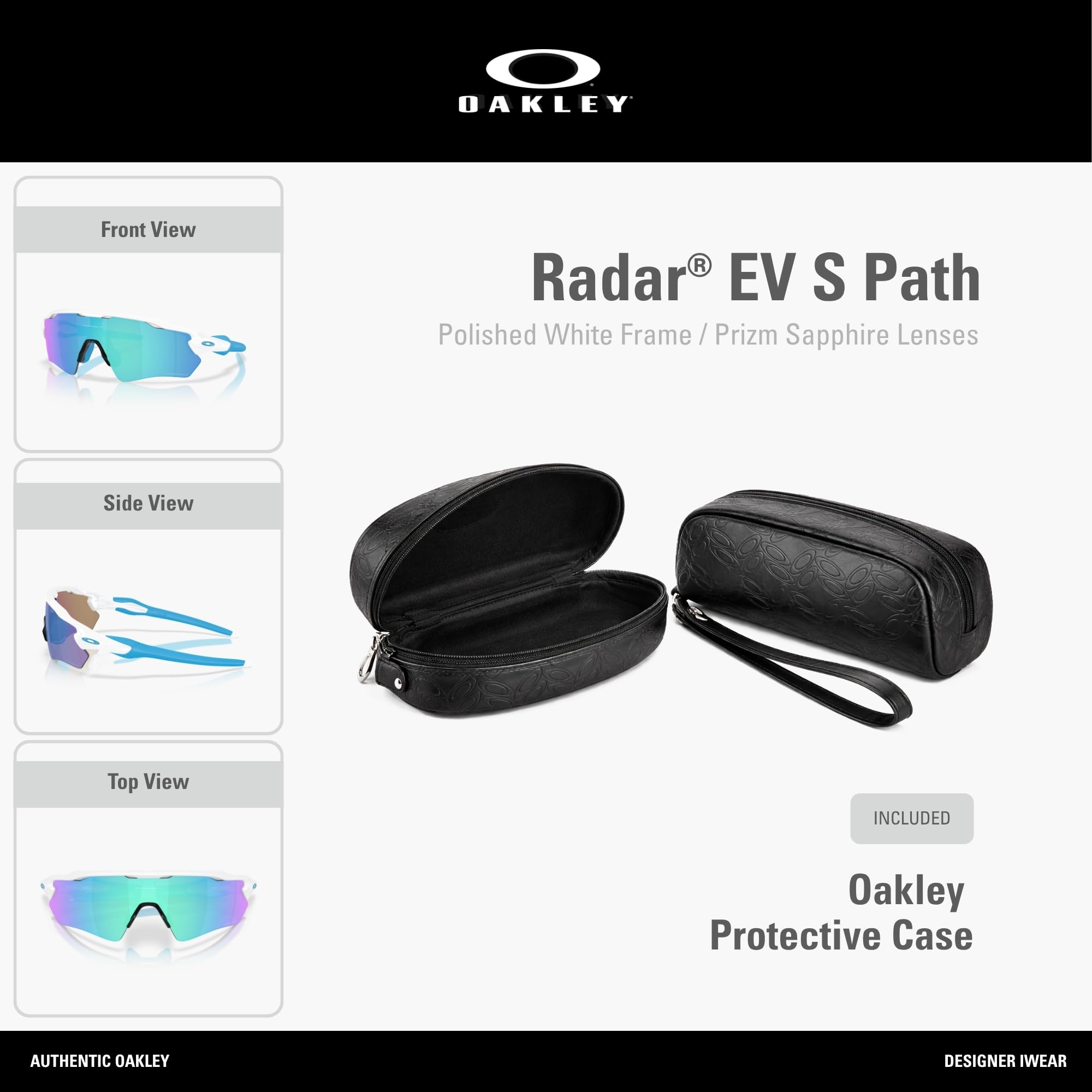 Oakley Prostokątne okulary przeciwsłoneczne dla mężczyzn i kobiet