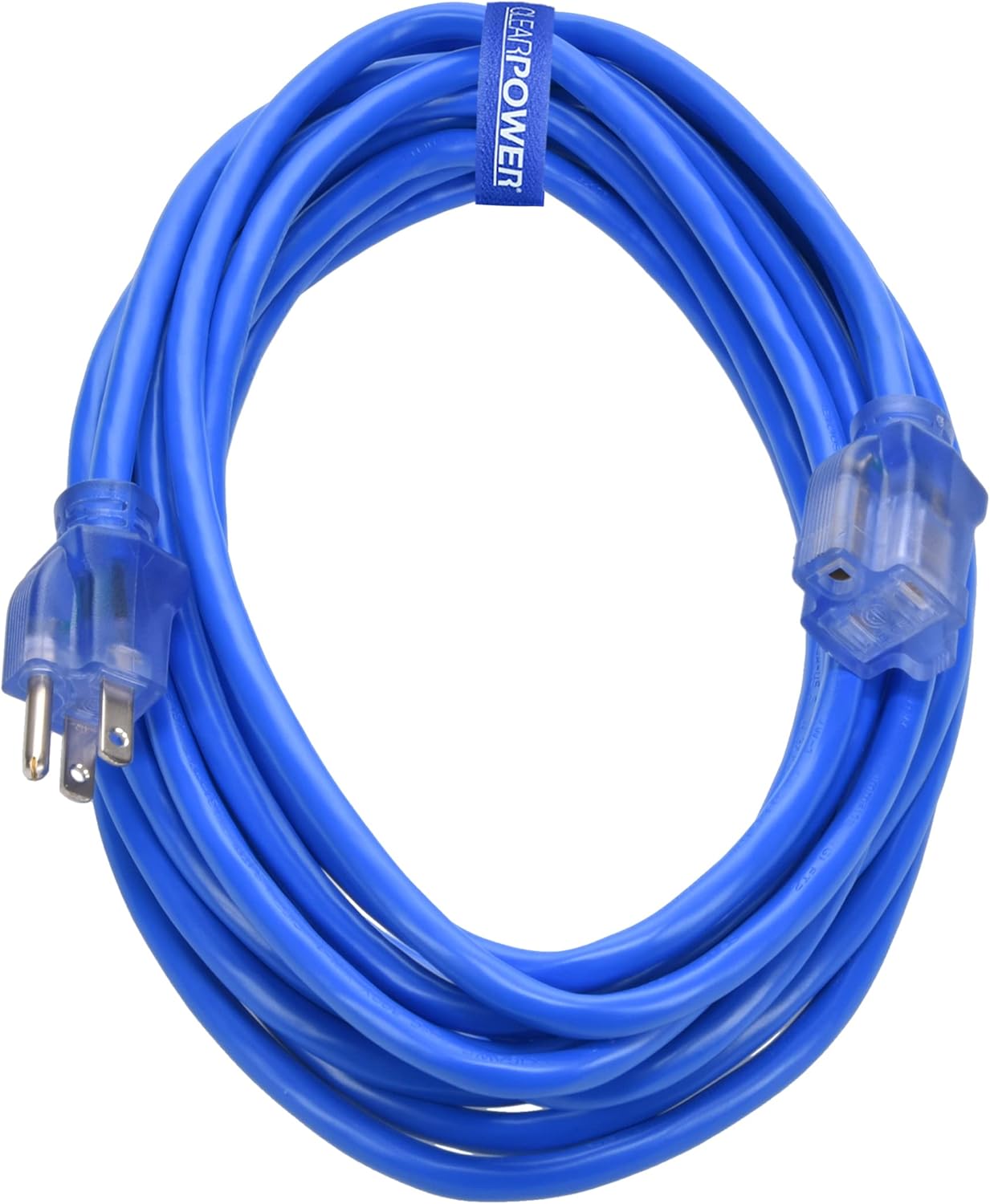 Clear Power 25 ft Extreme Cold Weather Outdoor Extension Cord 16/3 SJTW