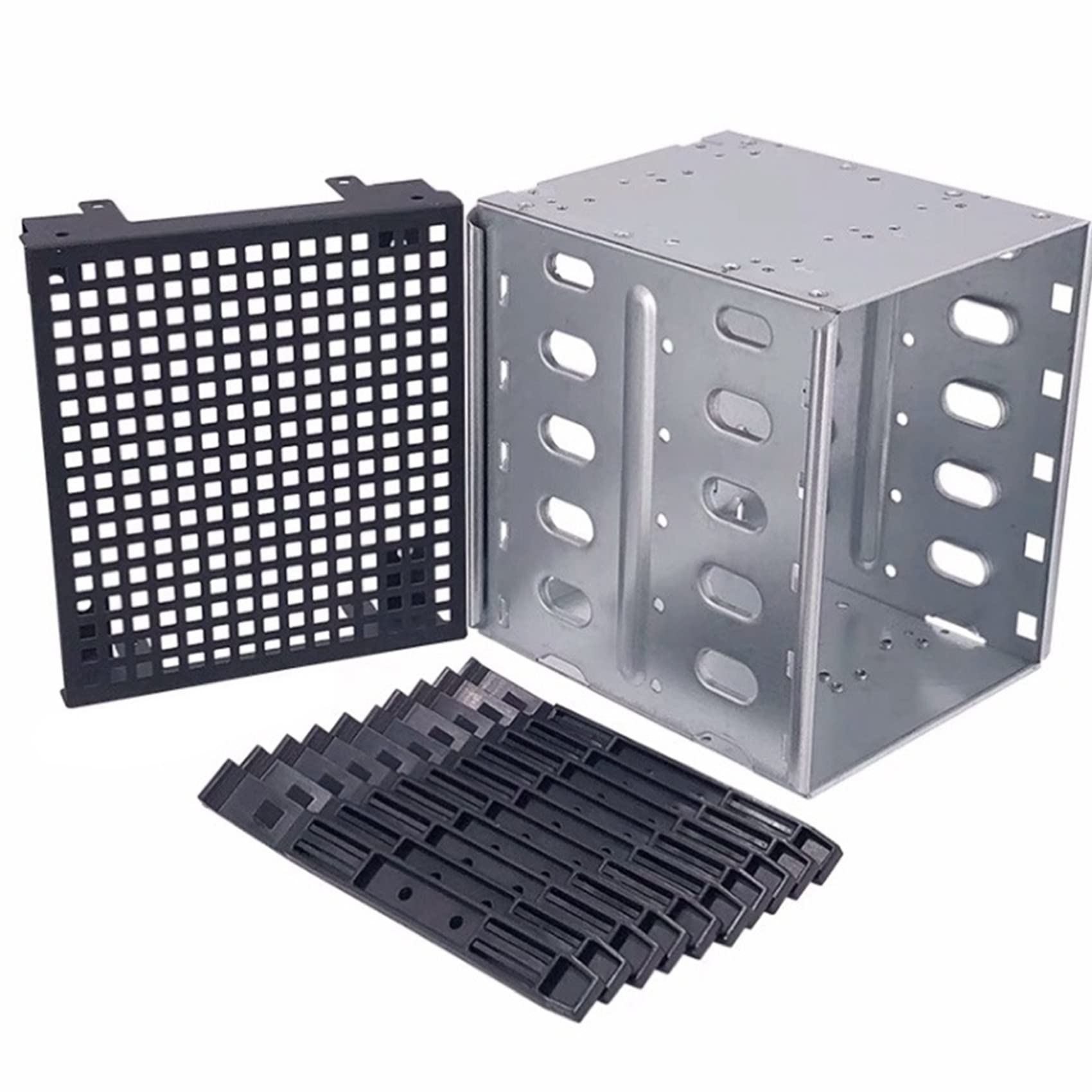 Lot de 3 boîtiers de disques durs SATA HDD de 5,25" à 5" x 3,5"