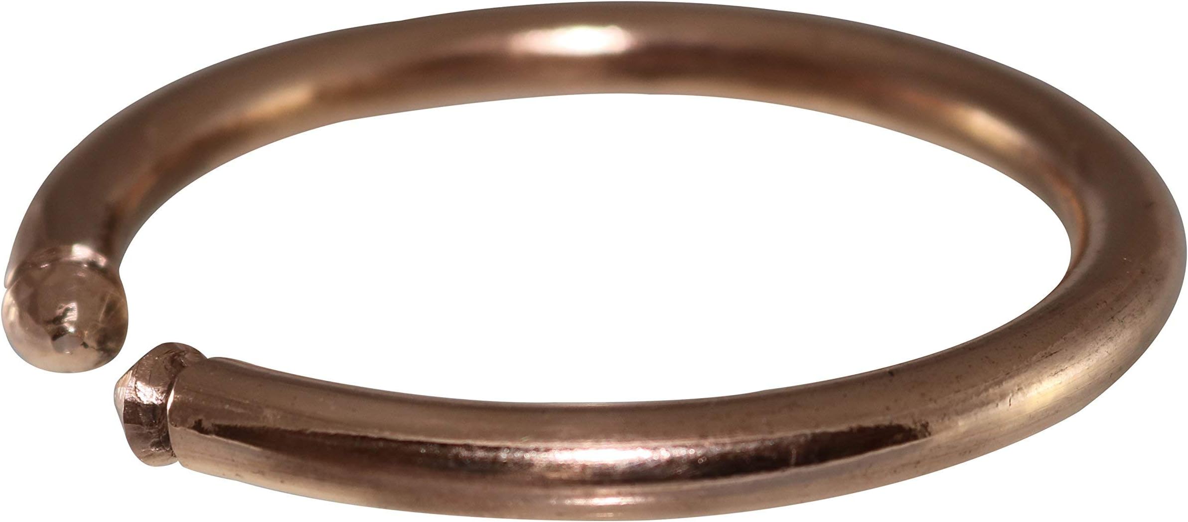 AC CreationCopper Bangle TAMBA KADA Free Size for Boys (6 to 11 Year) with Astrological Benefits-10 Gram