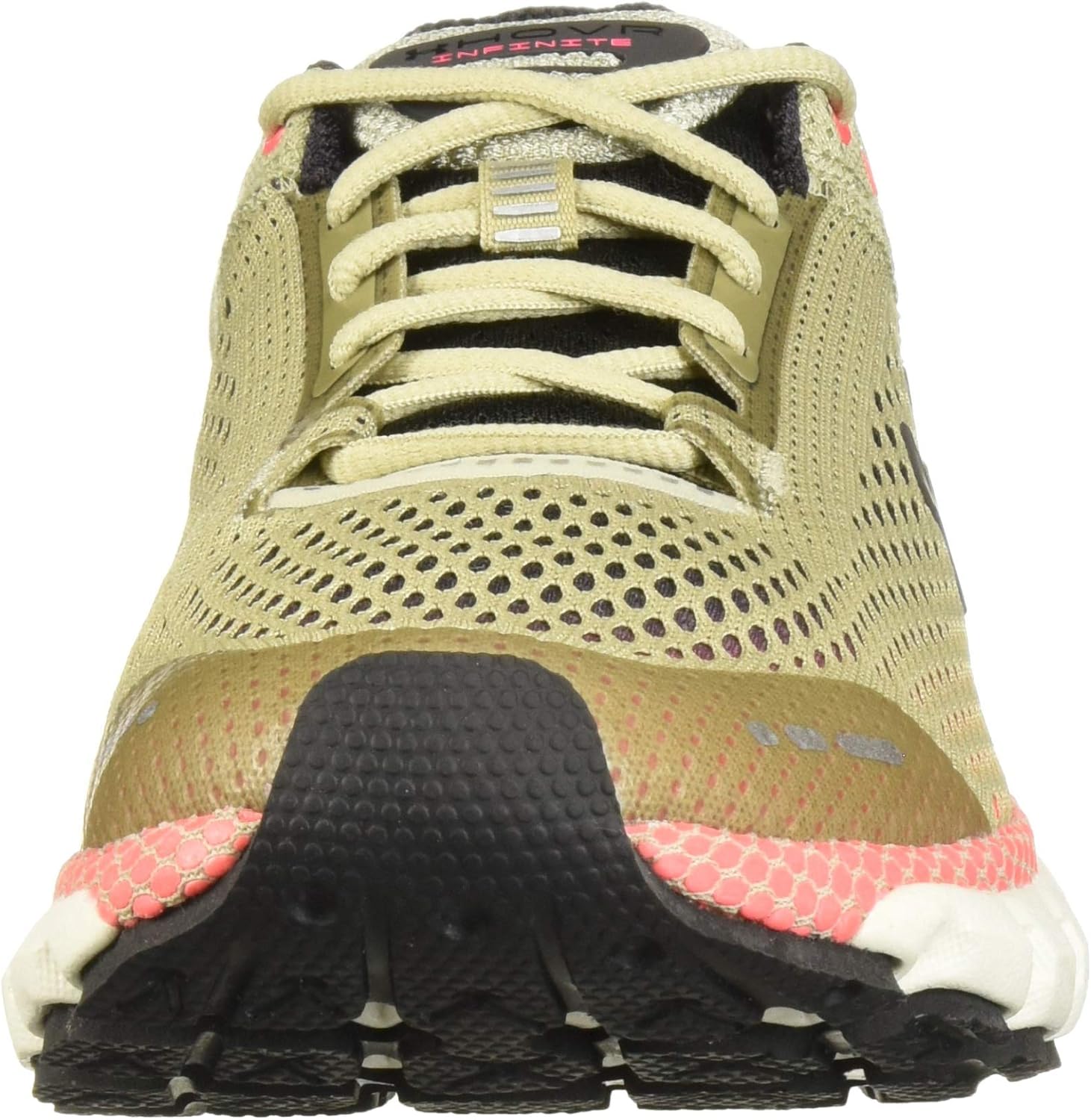 Under Armour Men's HOVR Infinite Running Shoe 7 Range Khaki (301)/Beta Red