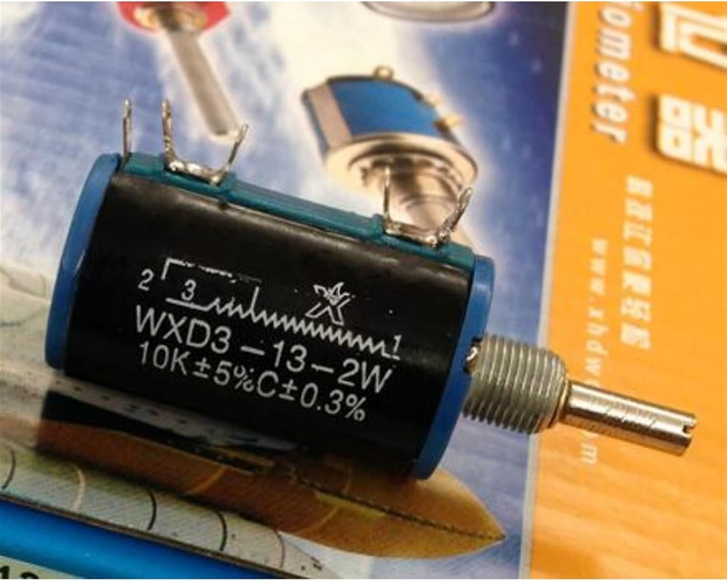 WXD3-13-2W Wirewound Multi-Turn Potentiometer 100 220 330 470 560 680 1K 1K5 2K2 3K3 4K7 5K6 6K8 10K 15K 22K 33K 47K 100K