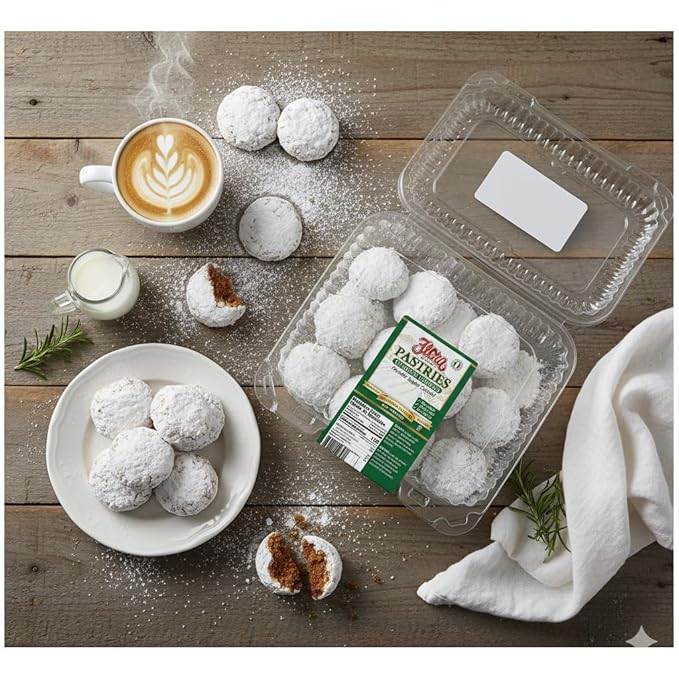 Flora Italian Wedding Cookies - Tradicionales 453g miniatura 3