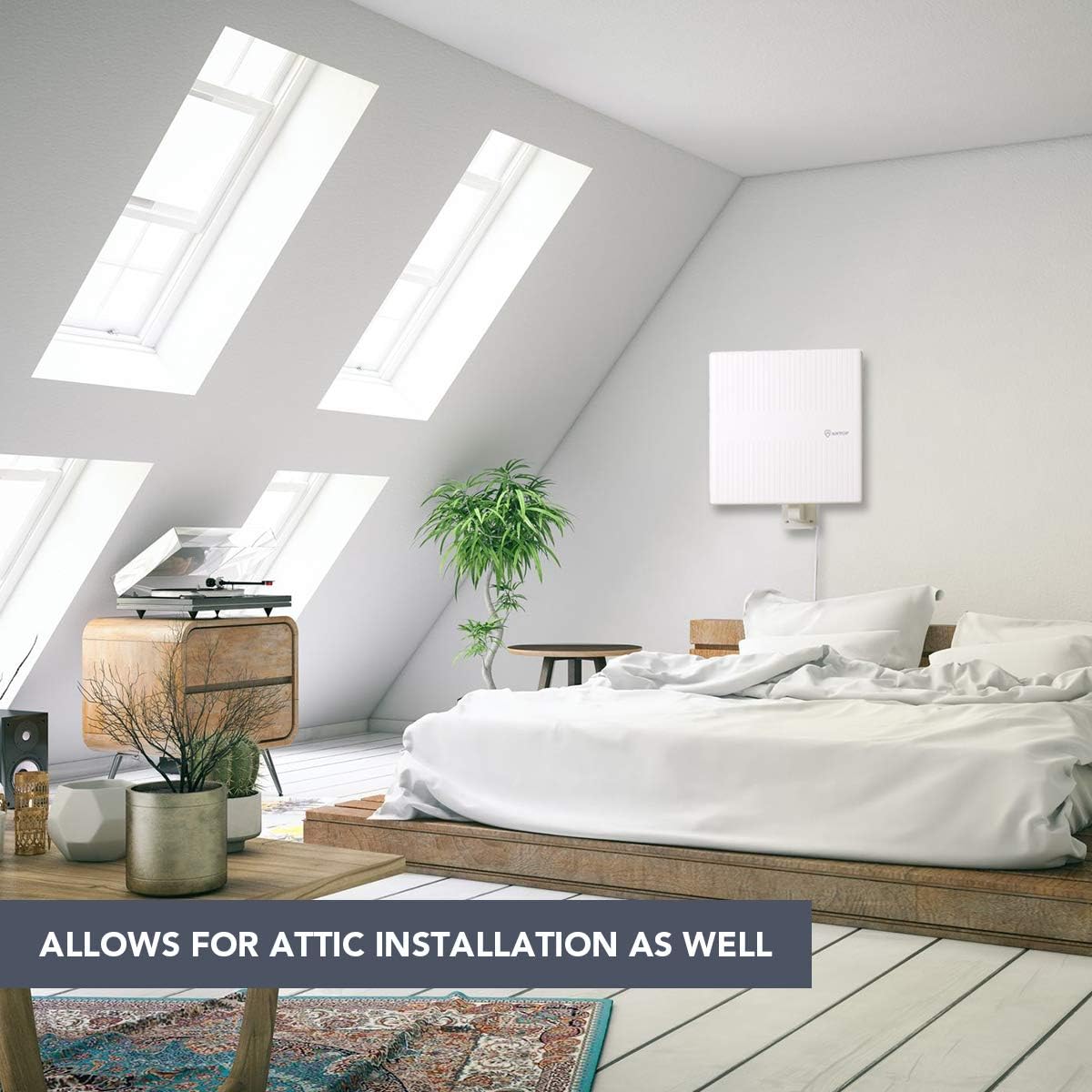 ANTOP AT-413B Antenna installed in an attic