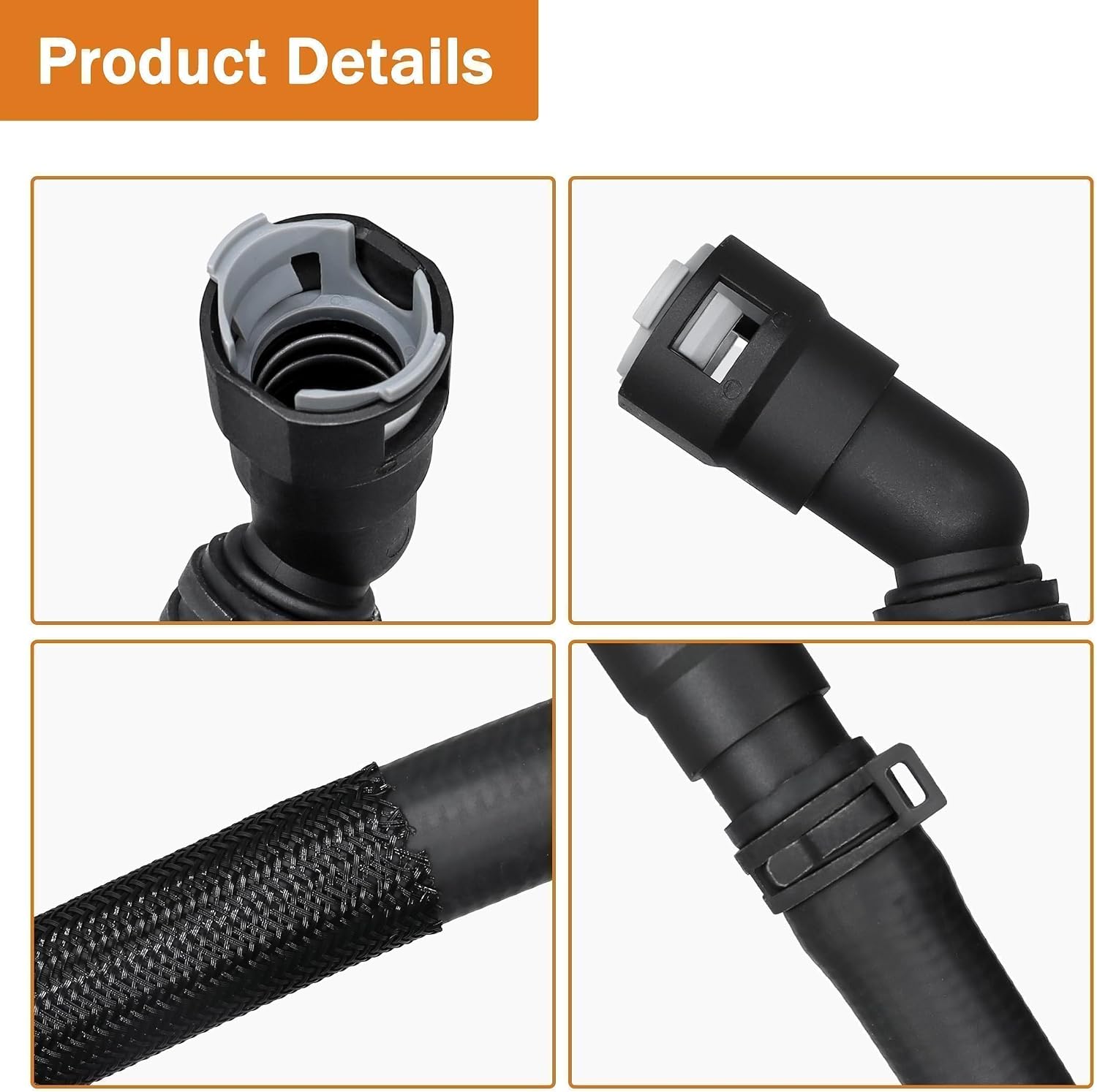 HVAC Heater Hose Assembly Fit for Ford F-150 2011-2014,for Lincoln Mark LT 2011-2014 Replace 626-721 BL3Z-18472-B