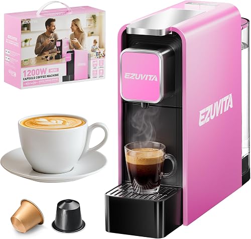 Machine à café expresso miniature 1200 W EZUVITA