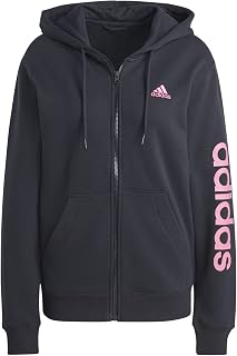ADIDAS IC5017 W LIN FT FZ HD Sweatshirt Women's black/pulse magenta S