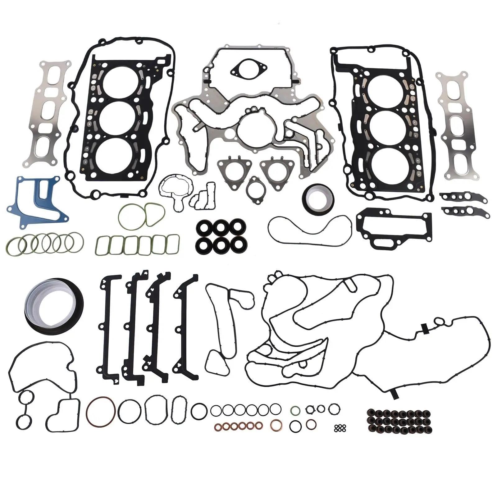 couvercle de soupape moteur Kit De Joint De Culasse Pour Cayenne Pour Macan Pour Panamera 059103483T 3.0TDI 059103484 036109675A 06L109675C 059103383JP Couvercle de culasse