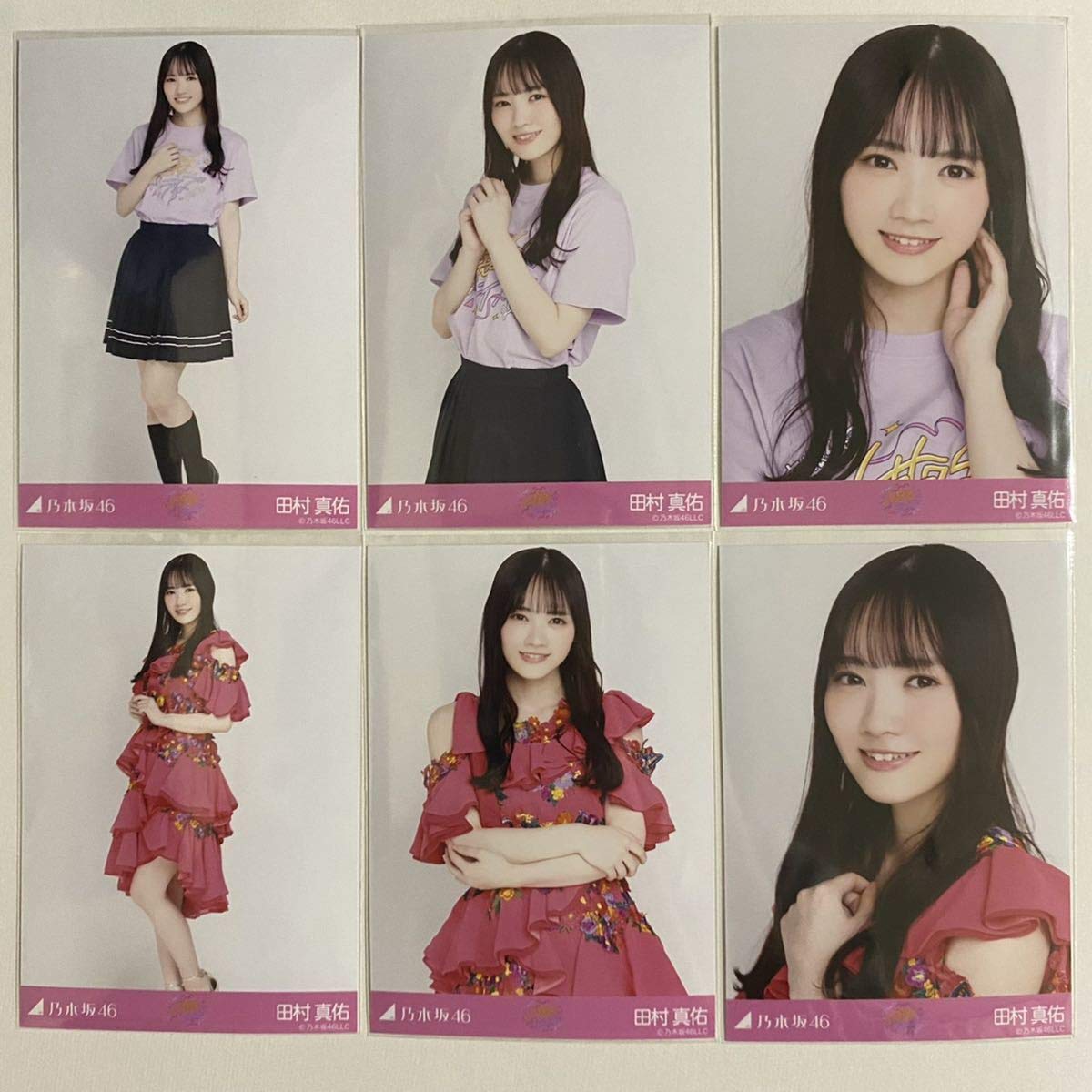 乃木坂46 生写真 コンプ 4期生ライブ 2020 6種 筒井あやめ
