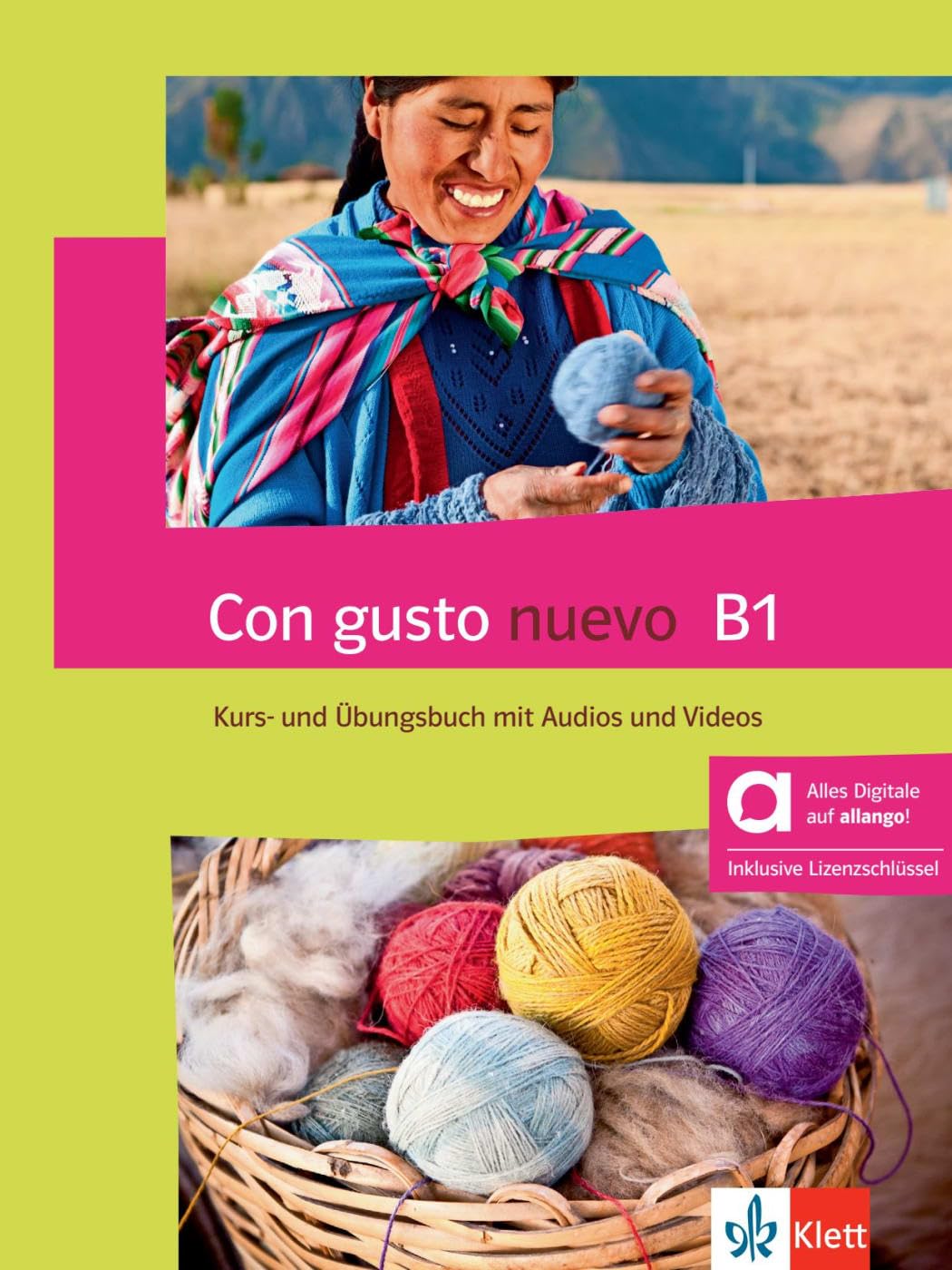 Con gusto nuevo B1 - Hybride Ausgabe allango: Spanisch. Kurs- und Übungsbuch mit Audios und Videos inklusive Lizenzschlüssel allango (24 Monate)