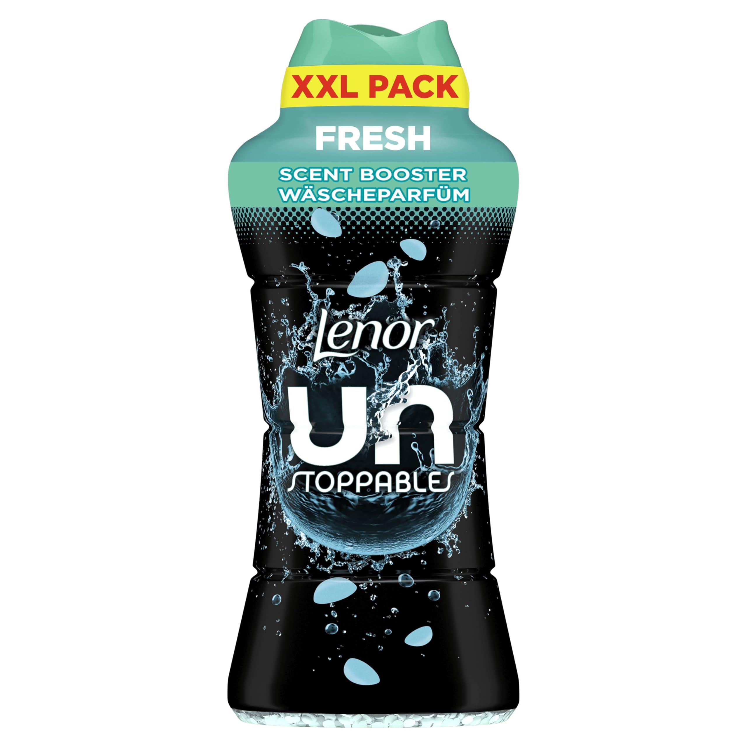LENOR Unstoppables Perfume Beads for Clothes, 61 Washes (735g), Freshness Enhancer with Fresh Fragrance