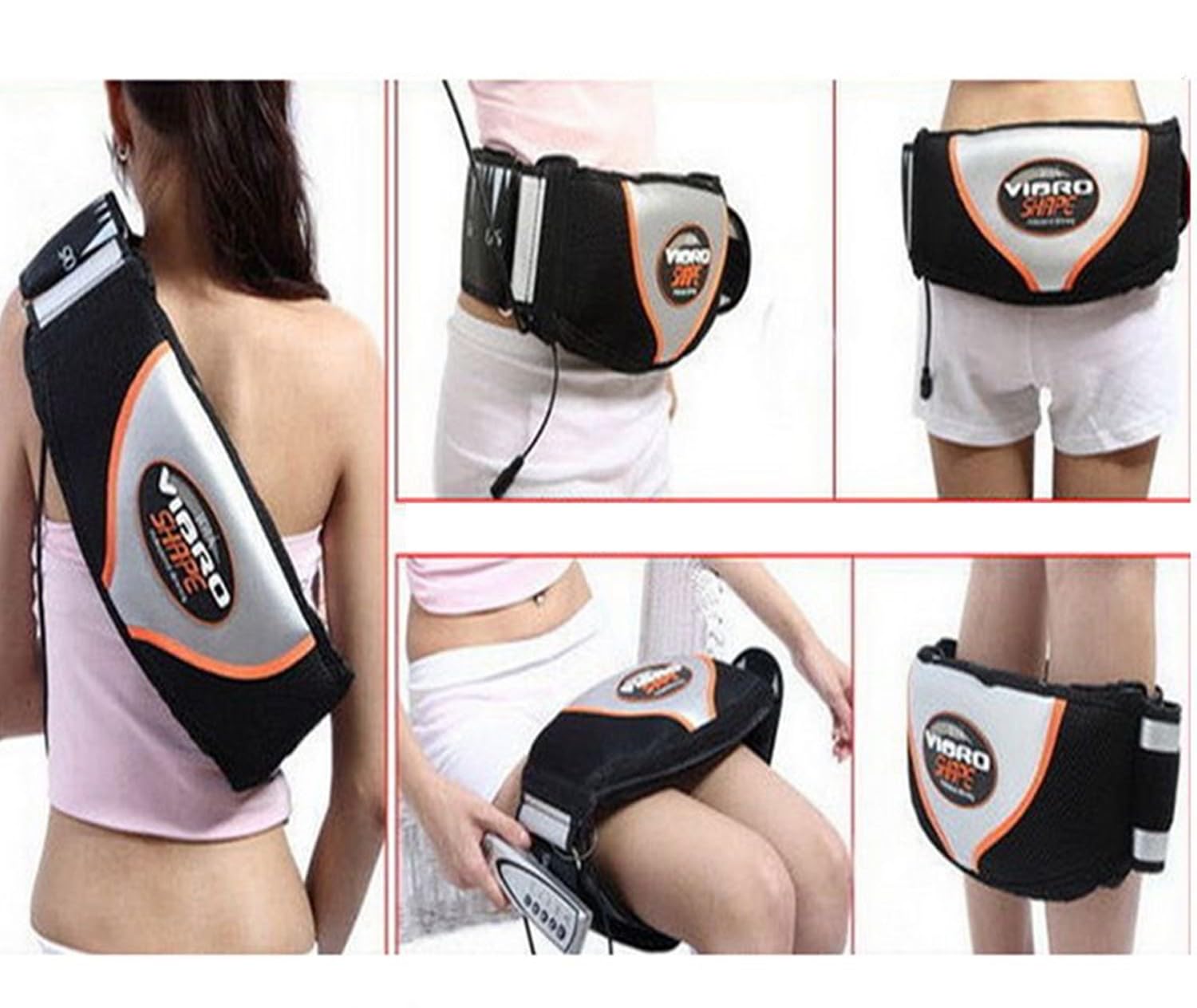 Machine À Brûler Les Graisses De La Taille, Ceinture Amincissante Vibrante Électrique, Masseur Abdominal Pour Le Ventre, La Perte De Poids Du Ventre, L'élimination Des GRA,Appareil Abdominaux