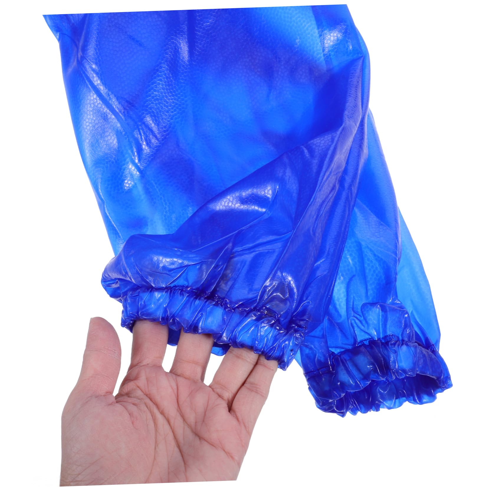 HOMSFOU Langarmbluse Langarm-arbeitskleidung Strapazierfähige Schürze Unisex-arbeitskleidung Wasserfeste Kleidung Unisex-arbeitsschürze Schutzschürze Für Damen Und Herren Pvc Blue