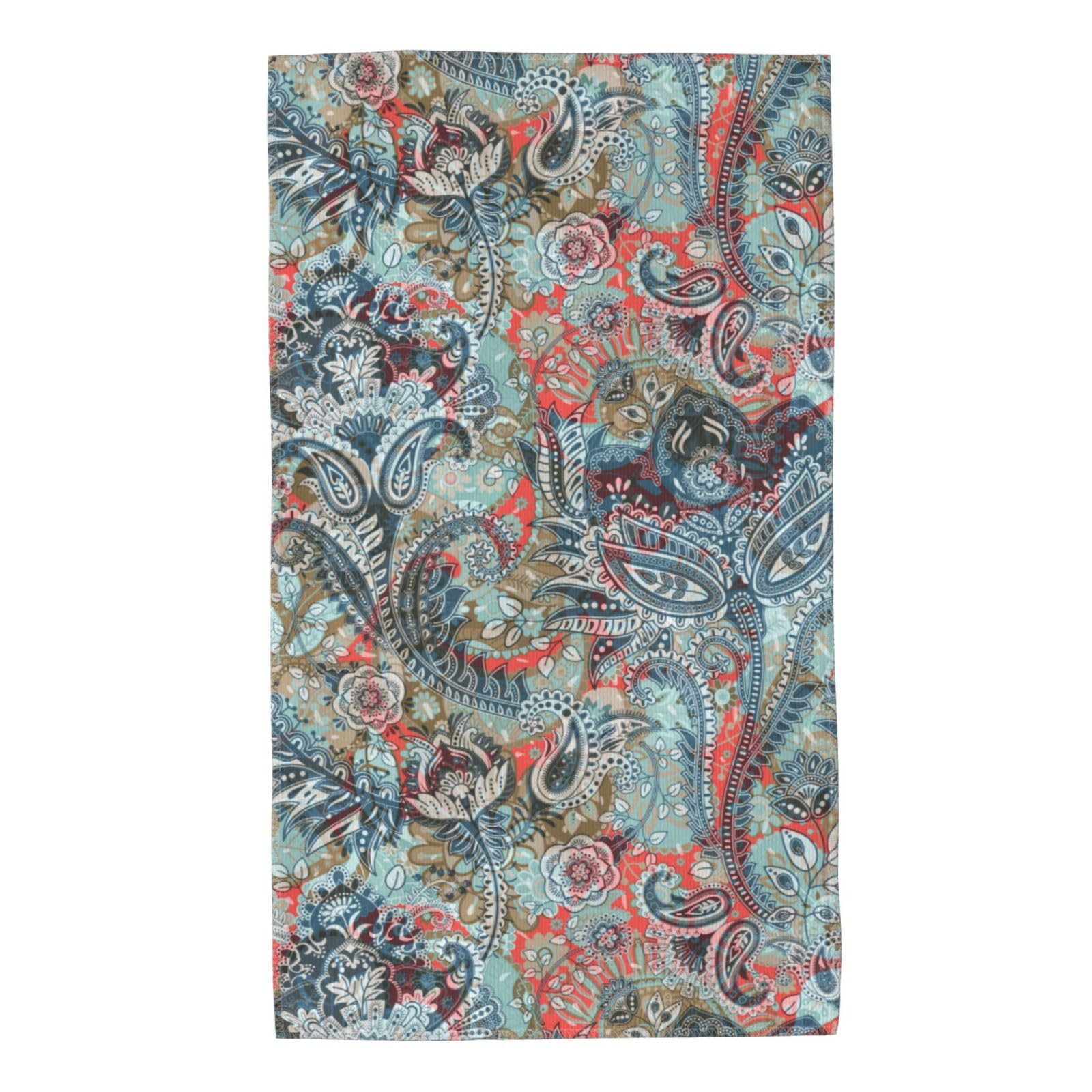 FJQWKLF Super Soft Hand Towels 27.5x15.7inch Multi-Purpose Skin-Friendly Absorbent Thin Bathroom Towels