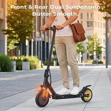 Electric Scooter, 1200W/1000W/500W Powerful Motor, 28/25/21/18 MPH, 28/25/23/21 Miles, 10 /8.5 Tires, Foldable, App Control EScooter, Commuting Electric Scooter for Adults