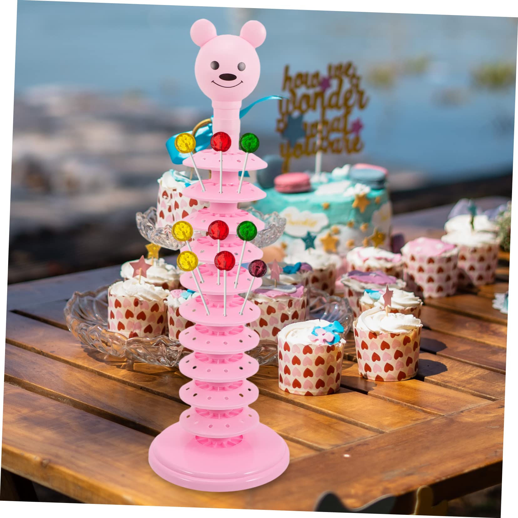 Adjustable Multi-Tier Lollipop Display Rack – Candy Holder For Weddings, Parties, Shops