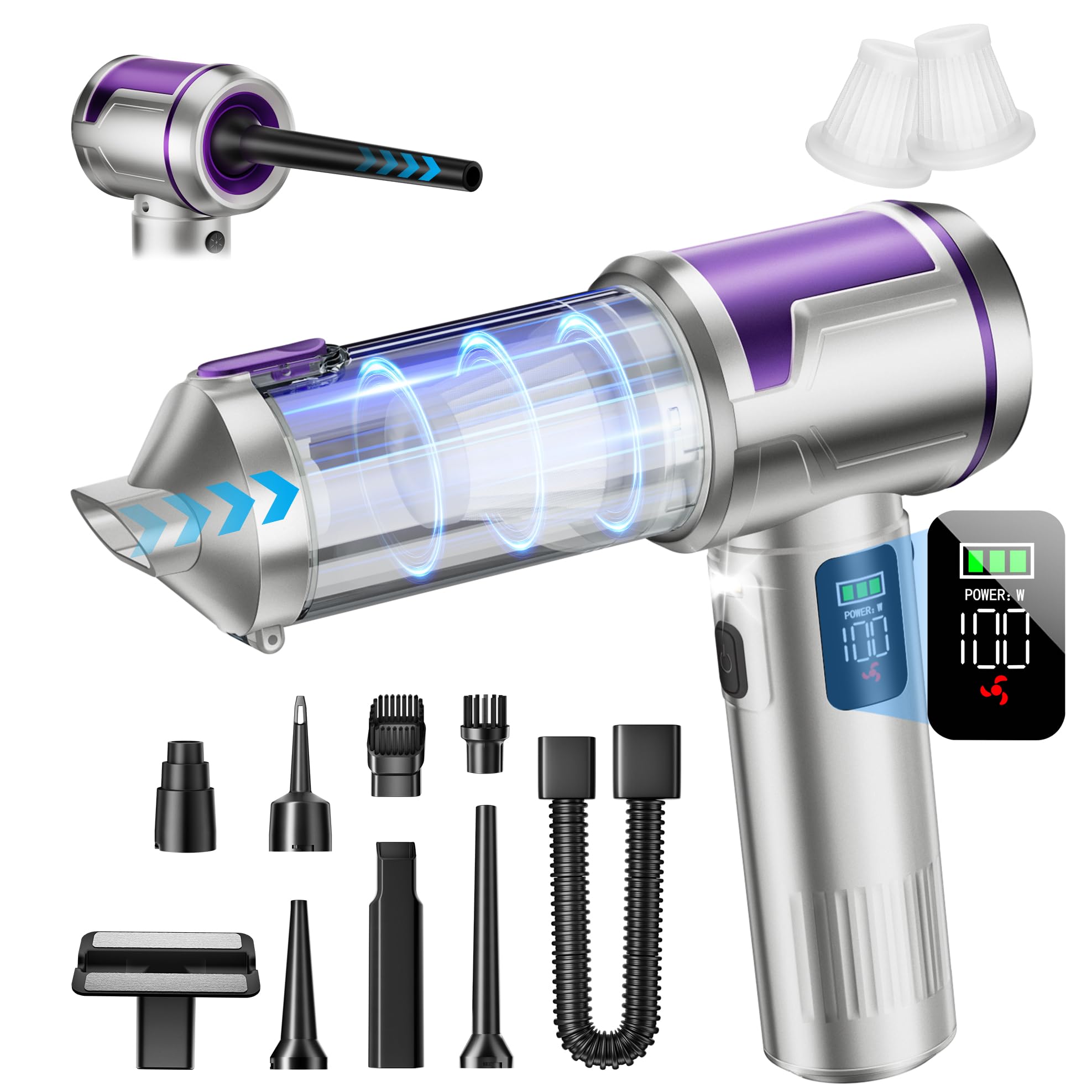 AOHPEGN Handheld Car Vacuum