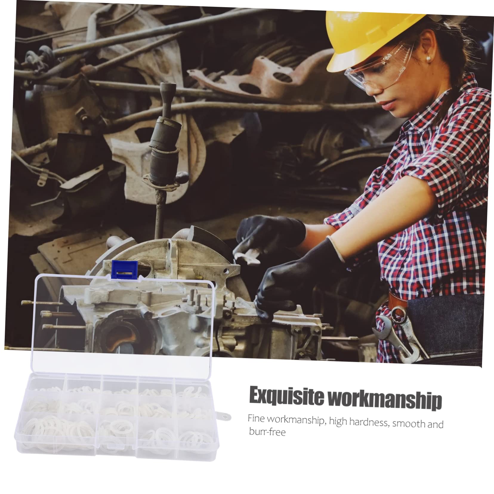 Zerodeko 3 Set Kit Assortimento Guarnizioni Impermeabili Da Guarnizioni Nylon Resistenti Alla Corrosione Rondelle Per Riparazioni Idrauliche E Meccaniche 260 Pezzi*3