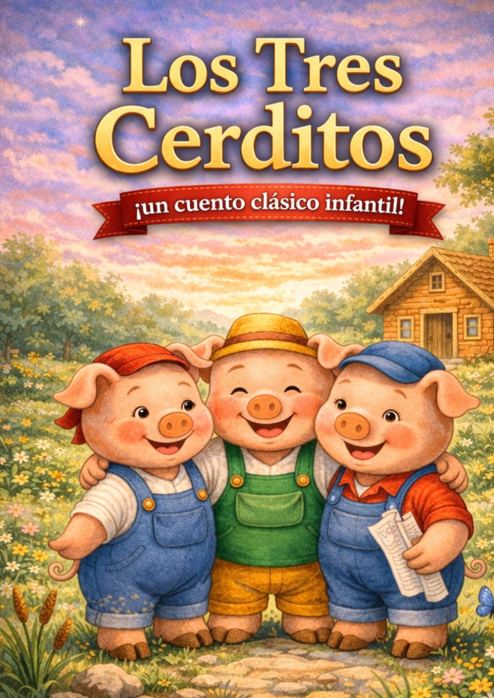 Los Tres Cerditos: Cuento Clásico Infantil con Enseñanza para Niños (Ideal para Dormir)