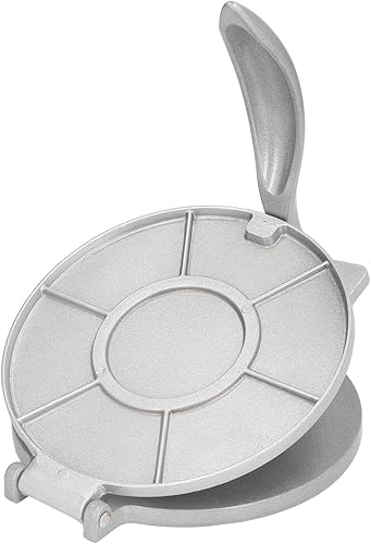 JEOZBM Prensa de tortilla, 7.7 pulgadas de aleación de aluminio resistente, prensa de masa, máquina de tacos, prensa de rotis, fabricante de