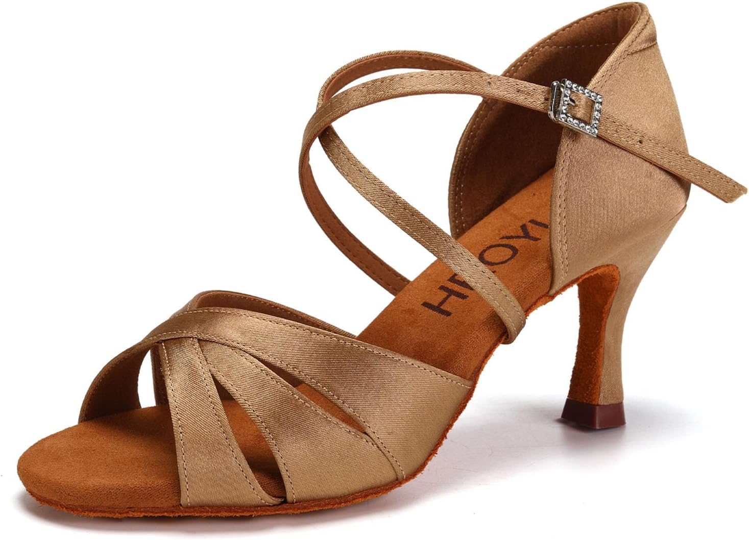HROYL Women Latin Dance Shoes - Performance Design