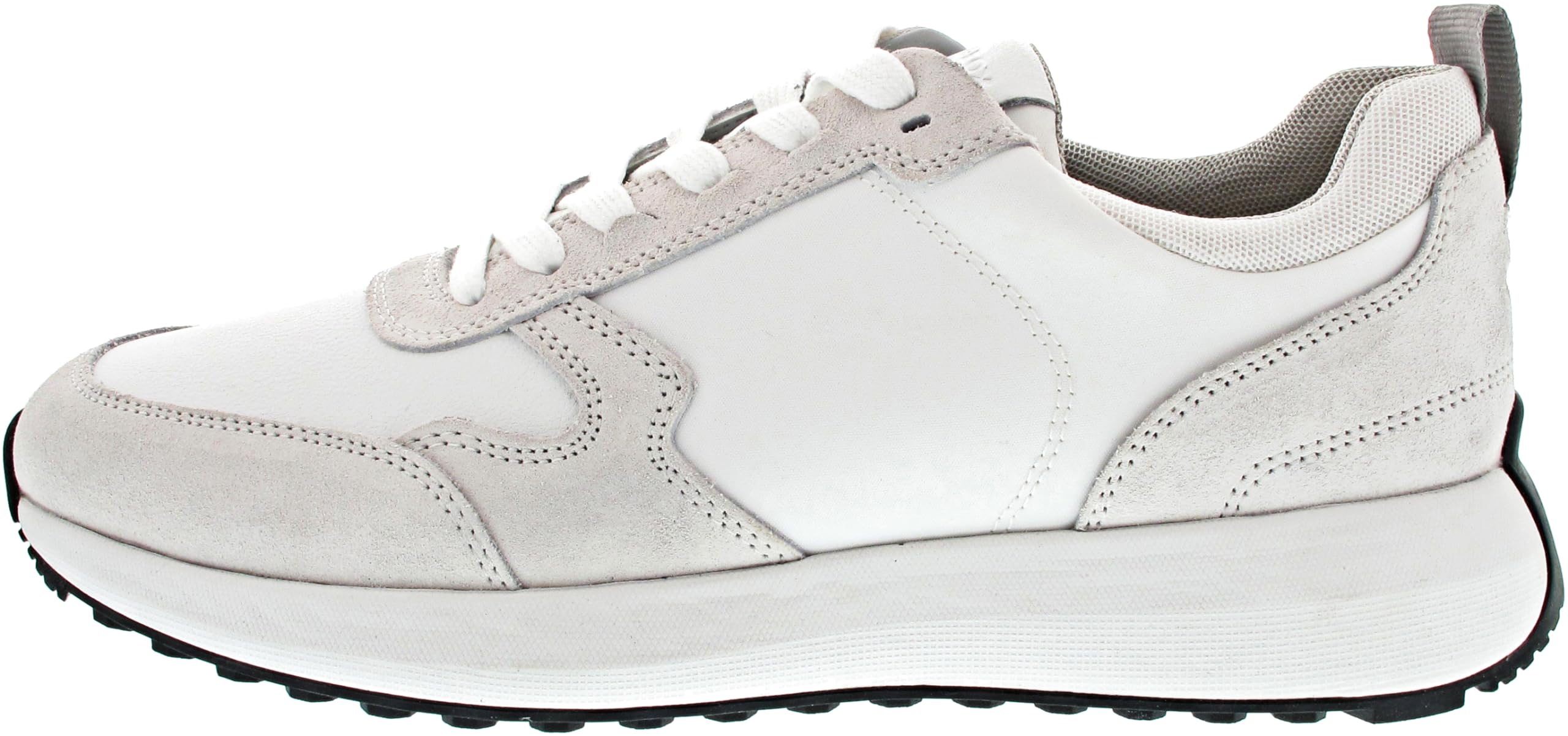 Geox Boys U Volpiano ASneaker, Off White, 6.5 UK