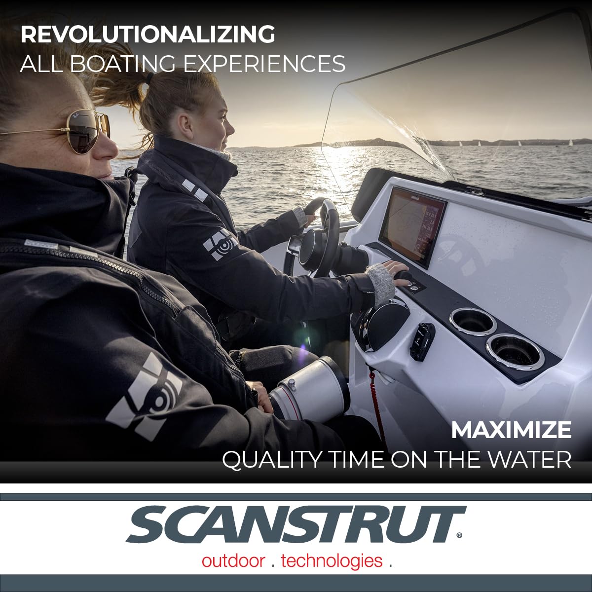 Scanstrut Cargador Dos Tomas USB Estanco 12 y 24VCC