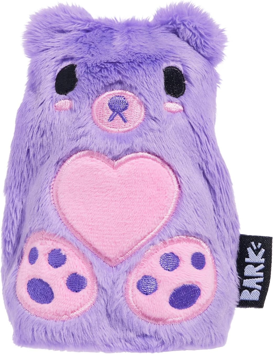 BarkBox Bear Hugger Dog Toy - 2-in-1 - Toy for Small Dogs | for Aggressive Chewers | Plush & Rubber Treat-Dispensing | Puppy Teething Toys & Dog Toys to Keep Them Busy
