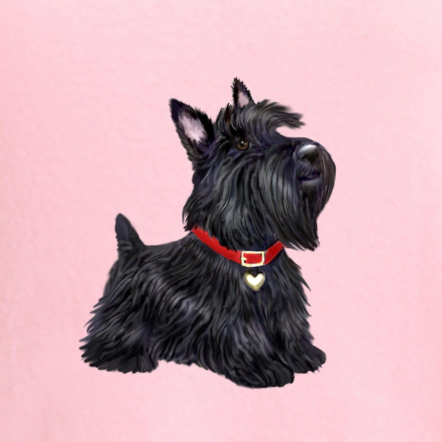 CafePress Scottish Terrier #2 Women's Nightshirt, Soft Long Pajama Shirt, Cotton PJs/Pyjamas