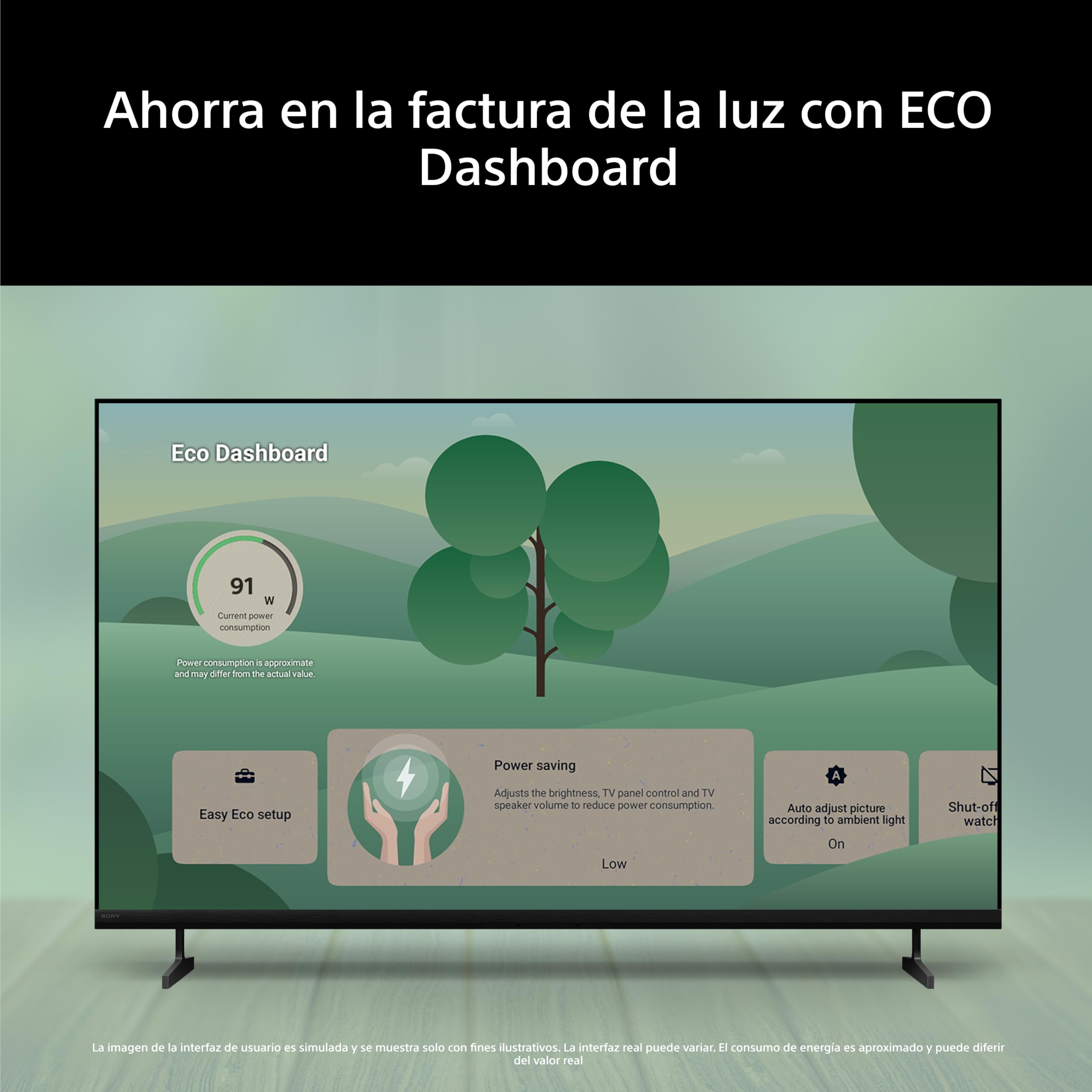 Sony BRAVIA 2 II 55 Pulgadas TV 4K Smart TV (Google TV), Procesador X1, Escalado 4K, Dolby Atmos y DTS:X, Compatible con PS5, 50S20M2, Modelo 2026