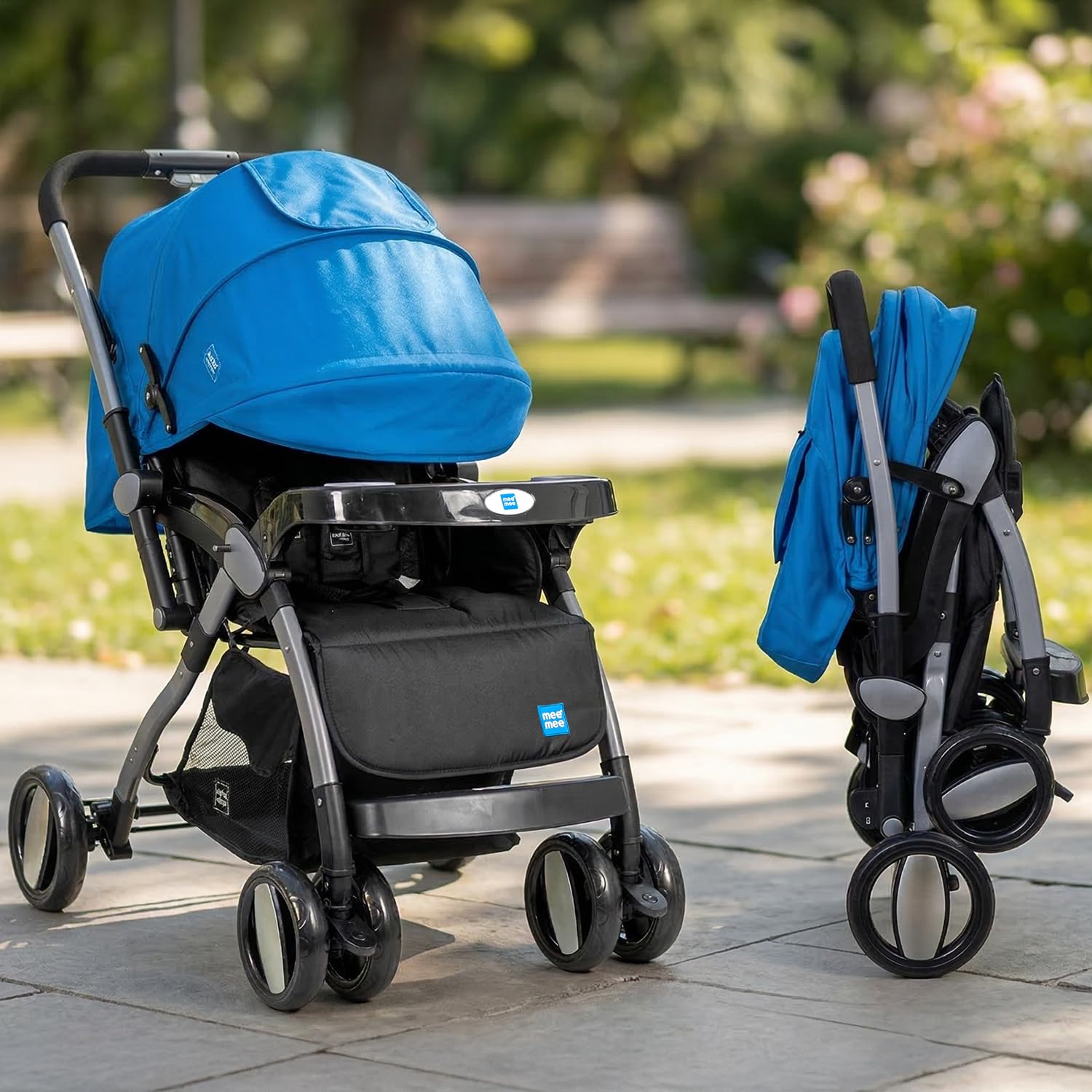 Mee Mee Dream Star Pram: Lightweight & Easy to Fold -1