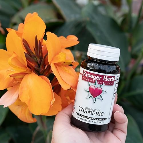 Miniatura 9 de Kroeger Herb Products, Cúrcuma 950 mg de apoyo articular y suplemento antioxidante, vegetariano, sin OMG, sin conservantes ni rellenos, fabricado en