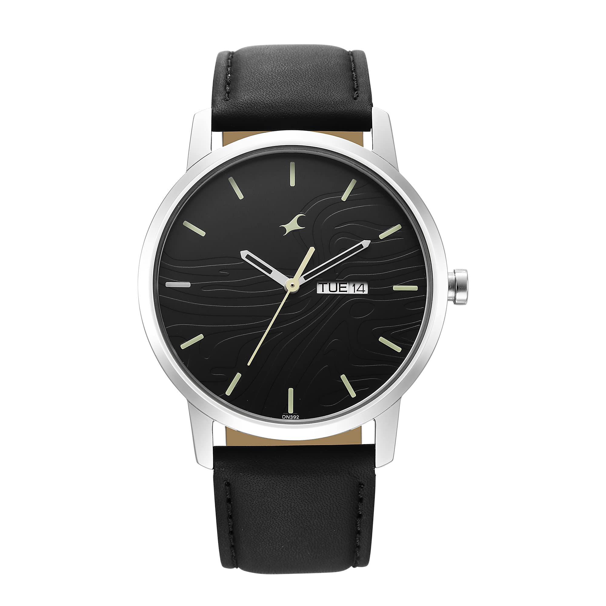 Fastrack Mens Analog Black Dial Brown Band Leather Watch (B0BZ4X22FV) Amazon Price History, Amazon Price Tracker