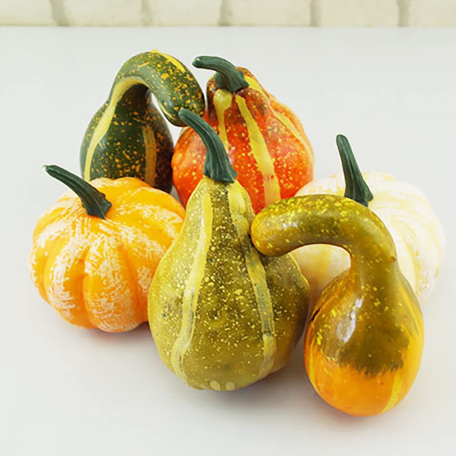Lot De 12/24 Mini Citrouilles Décoratives Halloween - En Mousse, 3,5 Cm - Décoration De Table, Fête, Bricolage