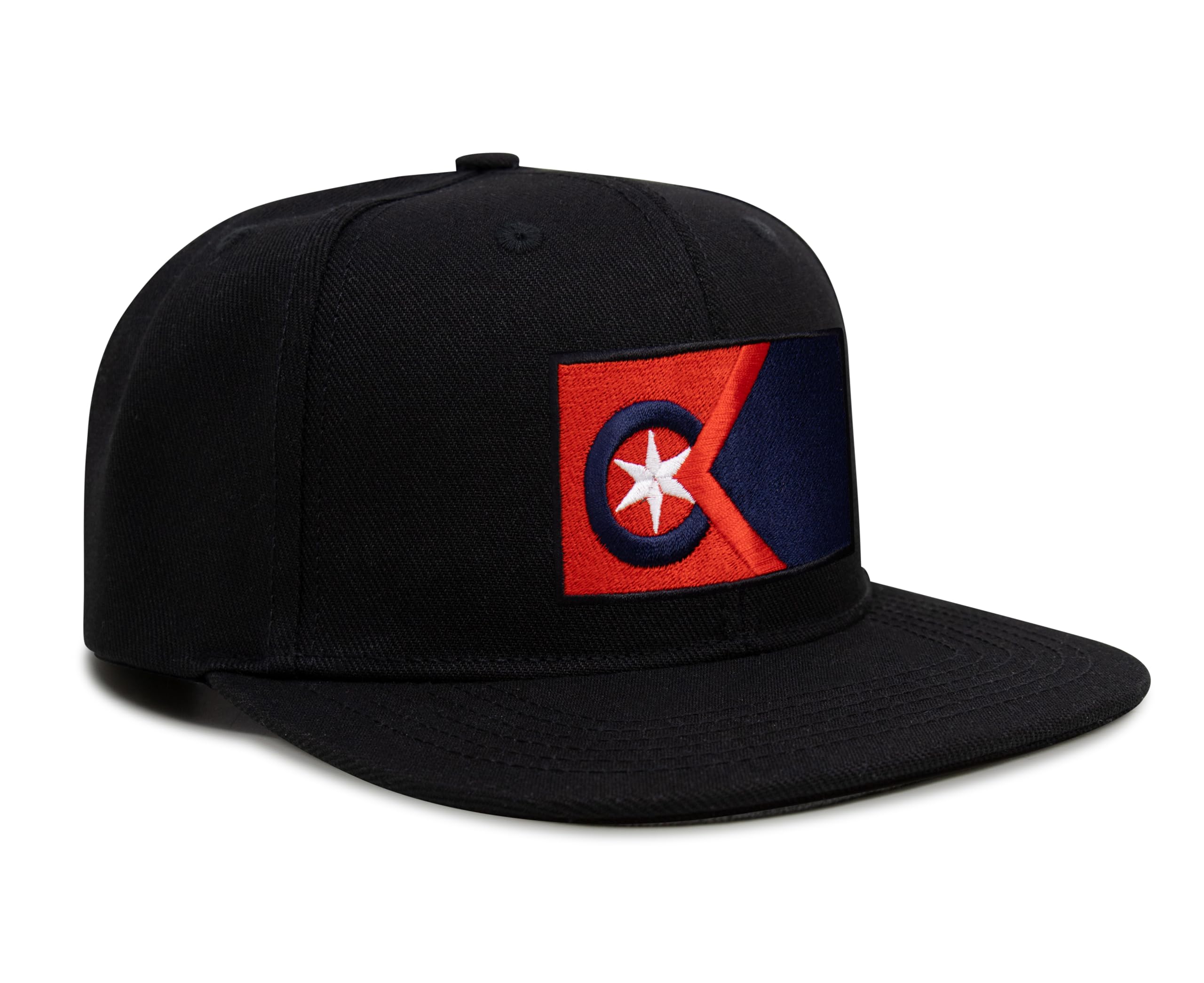 International Tie City Hat for Men and Women, Adjustable Snapback Trucker Baseball Cap with Embroidered Patch