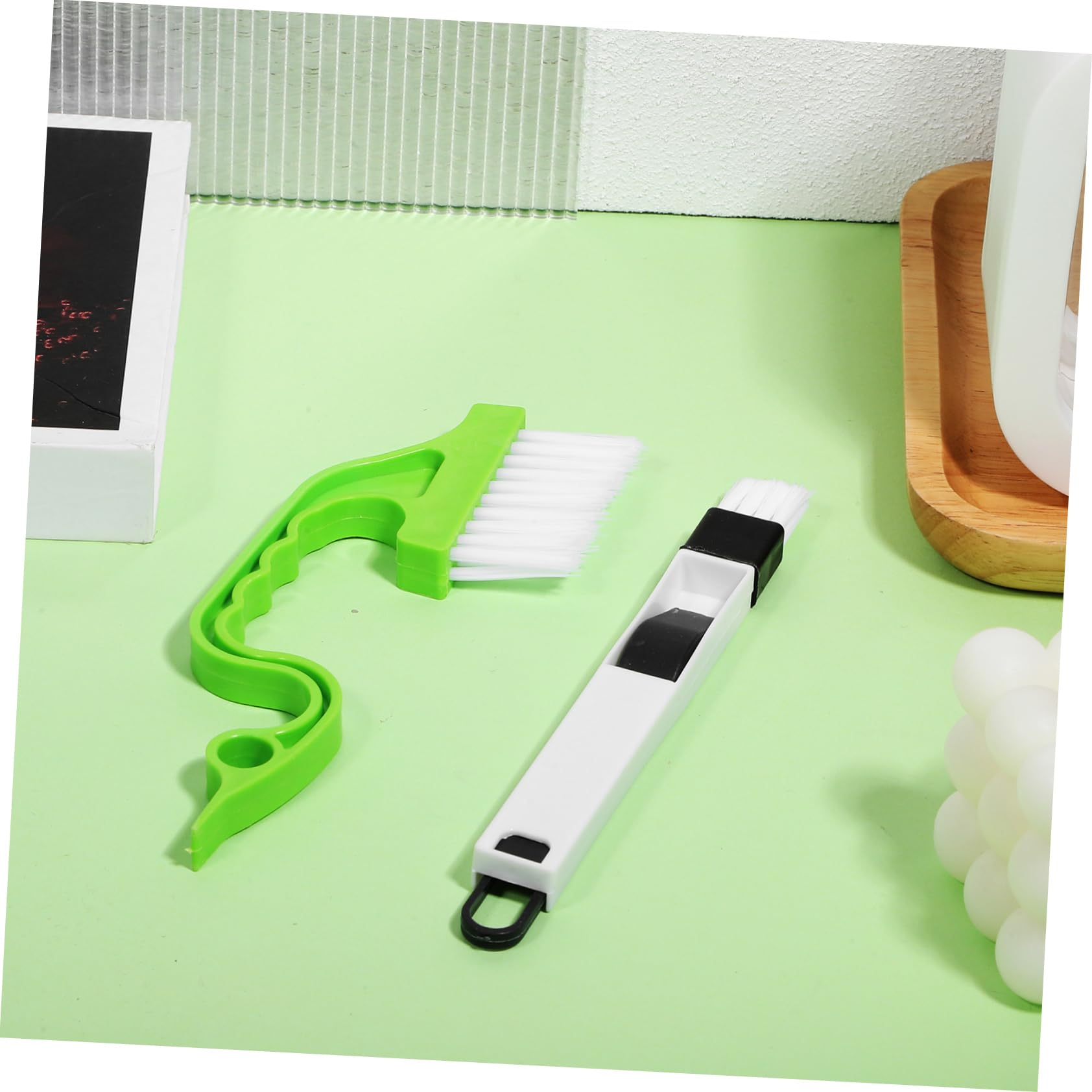 FRCOLOR 5 set Set Spazzole Per La Per La Dei Finestre Per La Fessure Funzionali Spazzole In Microfibra Per 4 pezzi * 5