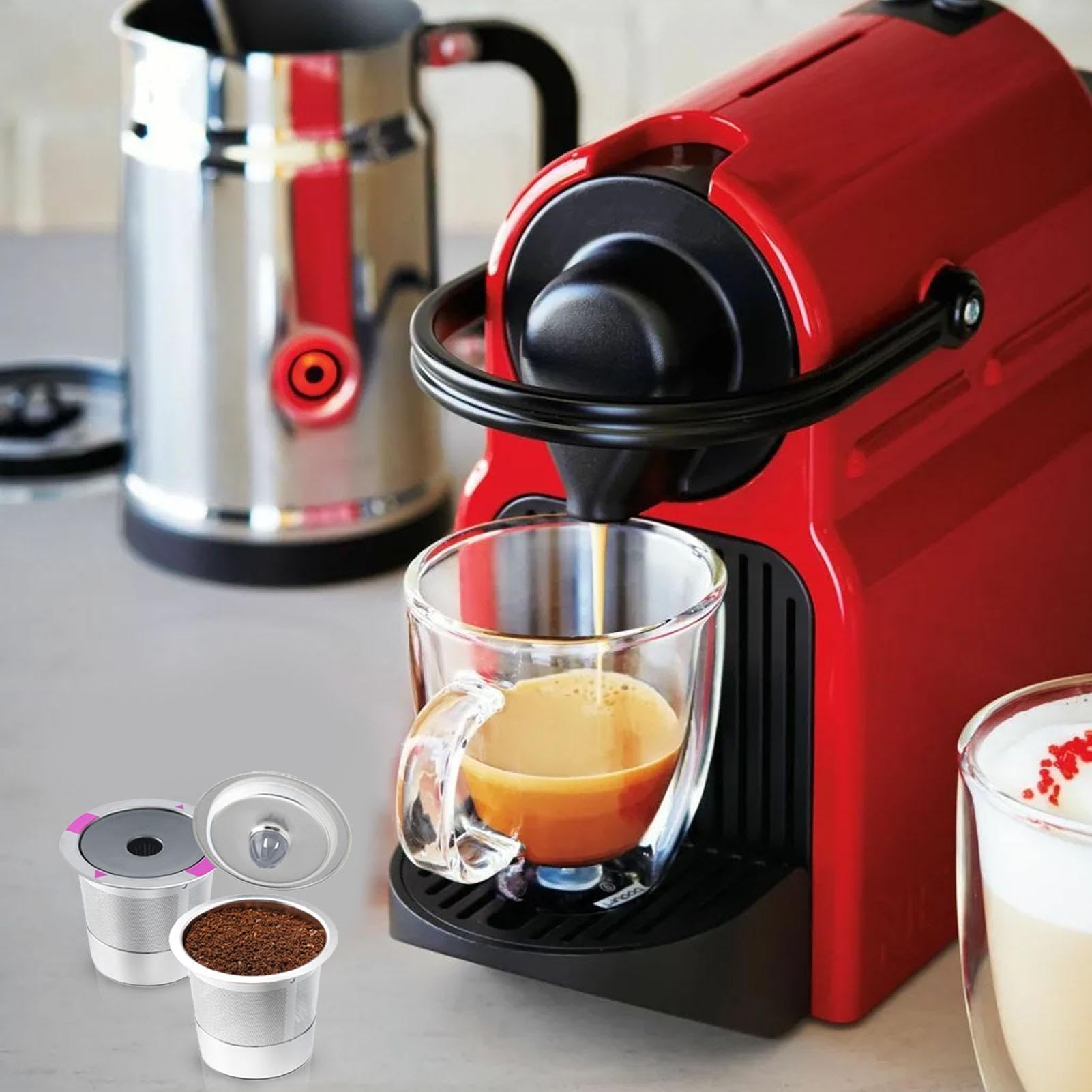 Café de vainas reutilizables, vainas reutilizables para café Filtros de
