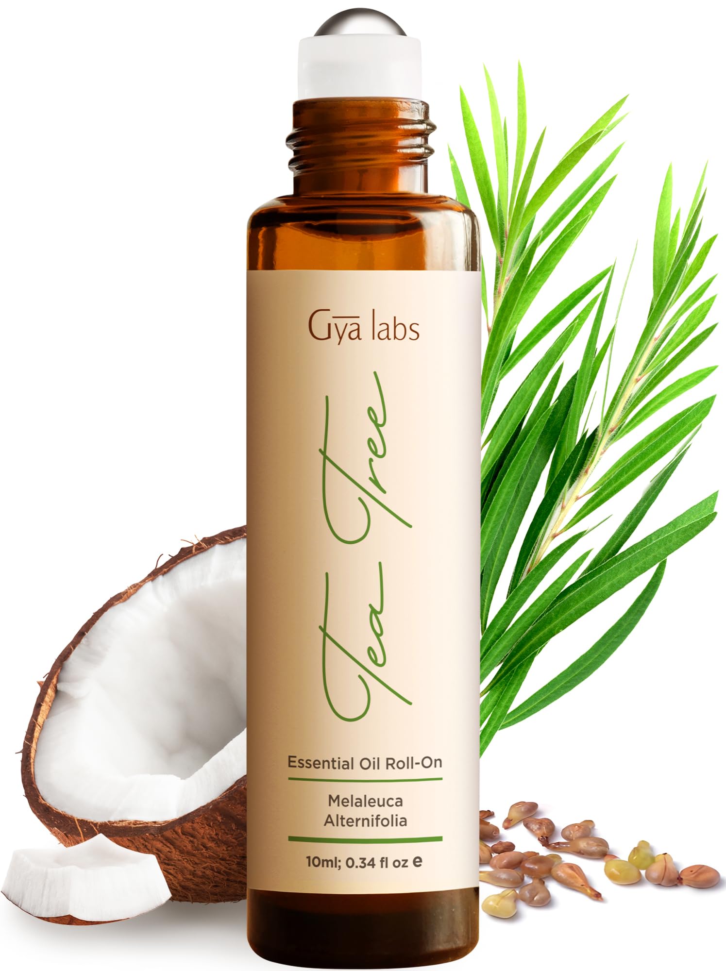 Roll-On de aceite esencial de lavanda de Gya Labs para un sueño reparador (10ml) - Puro & prediluido - Perfecto para un sueño profundo, alivio del estrés & dolores de cabeza - Uso en piel — view 11