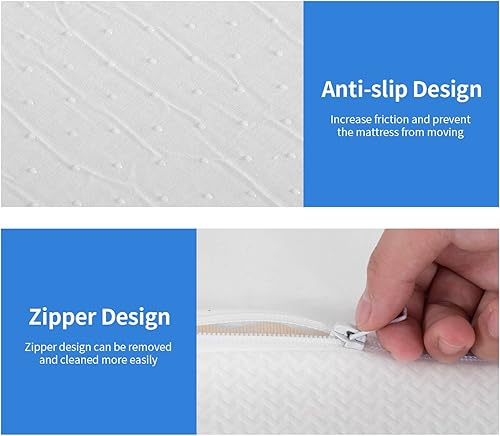 Miniatura 8 de 12 Inch Green Tea Full Size Memory Foam Mattress,Bed-in-a-Box Medium Firm Mattress CertiPUR-US Certified Breathable Bed Mattress for Cooler Sleep