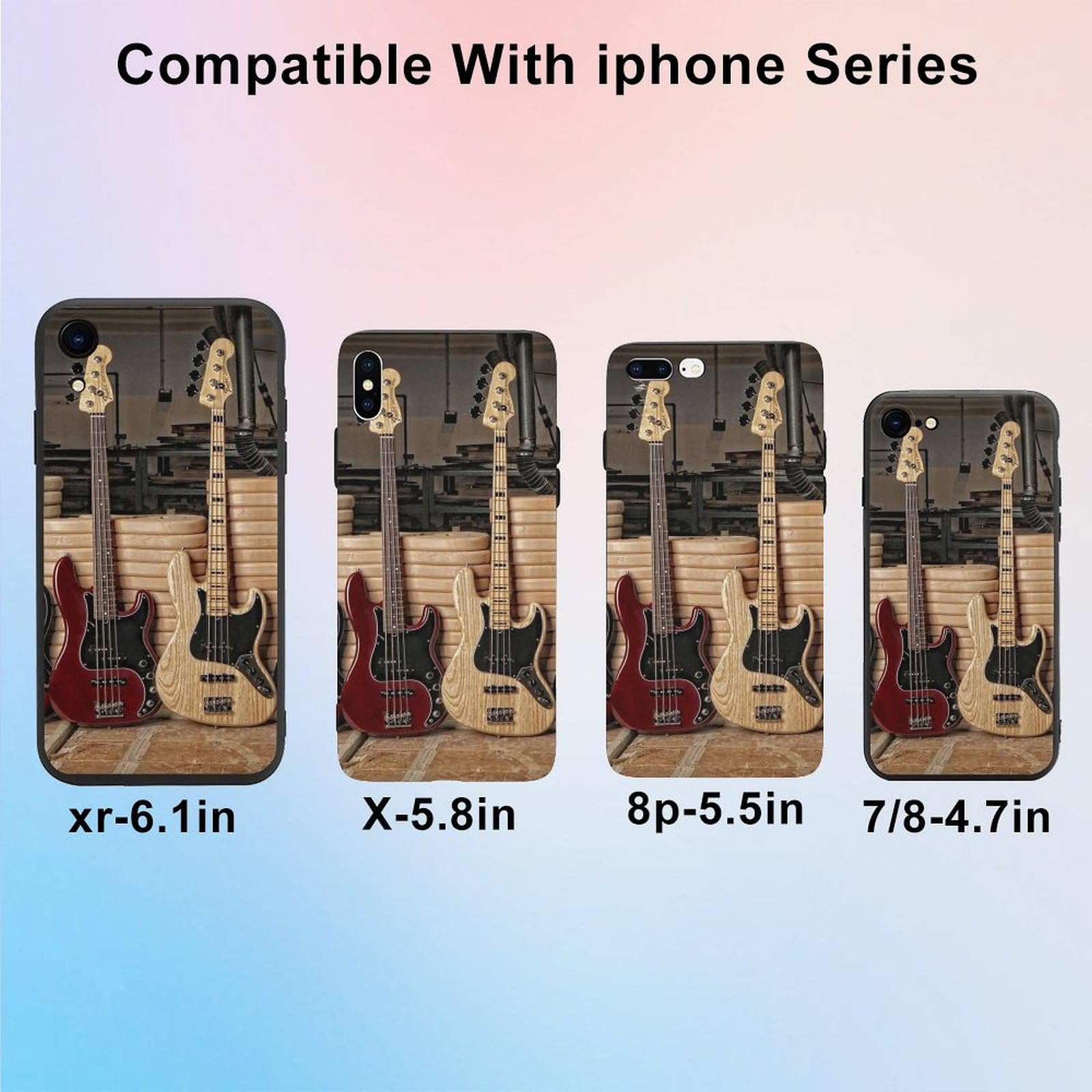 Amazon.co.jp: iPhone 16 ケース ギターベース 楽器 全機種対応