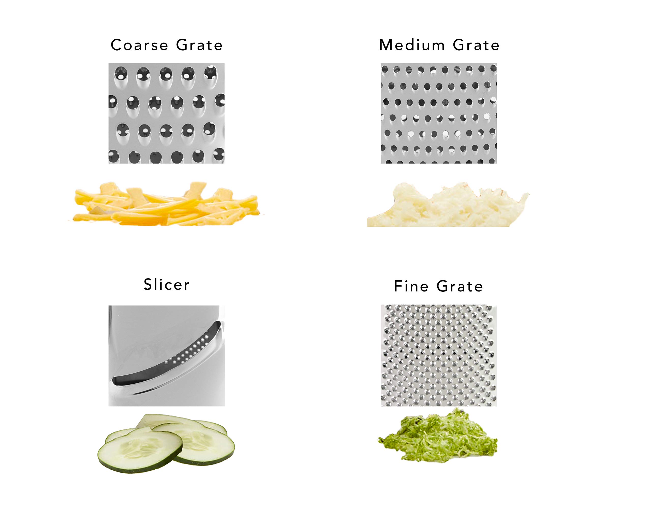 Buy KitchenAid Gourmet 4Sided Stainless Steel Box Grater with