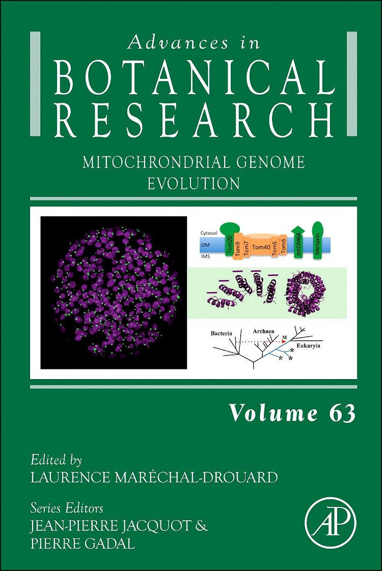 Mitochondrial Genome Evolution: Volume 63 (Advances in Botanical Research)