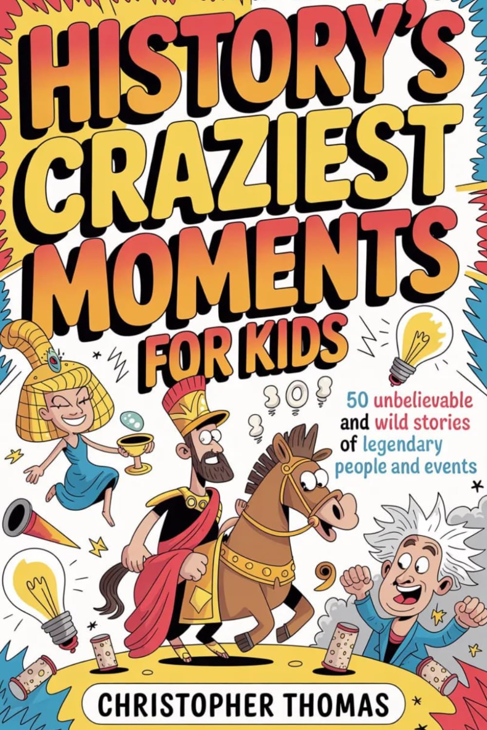 History's Craziest Moments for Kids: 50 Unbelievable and wild Stories of Legendary People and Events
