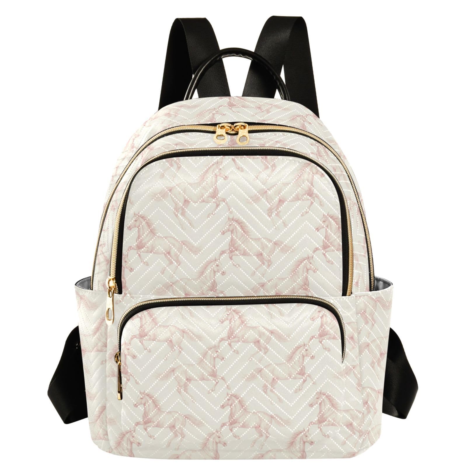 Mochila para mujer de gran capacidad y estilo equino casual 8