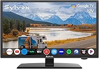 Vista 14 de SYLVOX Smart RV TV, Televisor de 19" de 12 Voltios para RV, Camper DC/AC, HDTV, Compatible con Google OS, Soporta Descarga de Aplicaciones