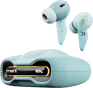 GOBOULT Astra Truly Wireless in Ear Earbuds with 48H Playtime, Built-in App Support, 45ms Low Latency Gaming, 4 Mics ENC, ...