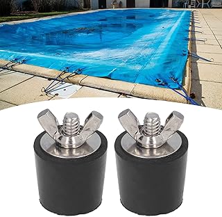 2 Peças de Plugues de Borracha para Piscinas Plugues Skimmer para Inverno Plugues Cônicos Acessórios para Piscinas 25 Mm