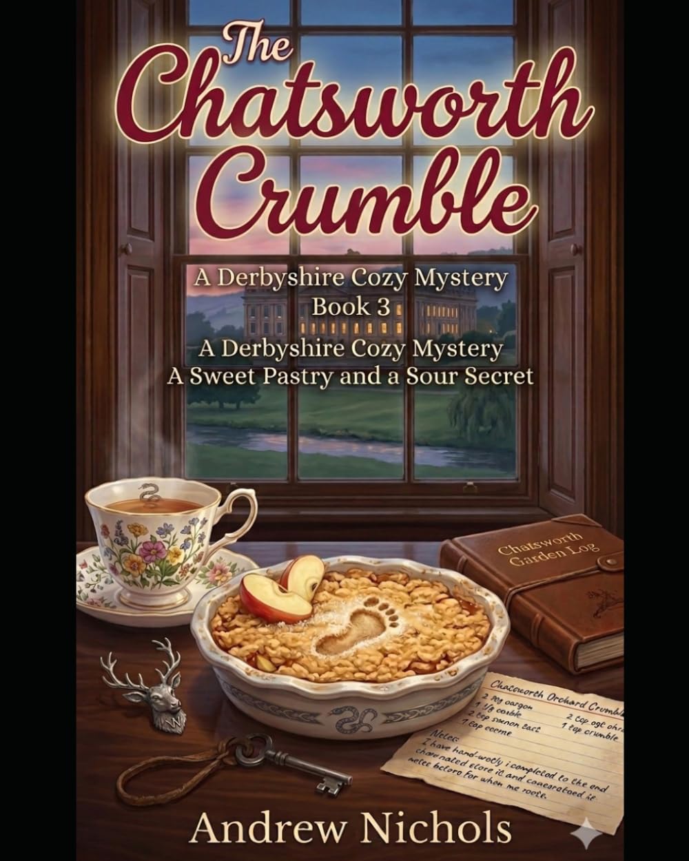 The Chatsworth Crumble: A Stately Secret at Chatsworth Derbyshire, a Deadly Dessert, and a Killer Who Won’t Stay Hidden. Book 3 in The Flour Power Mysteries