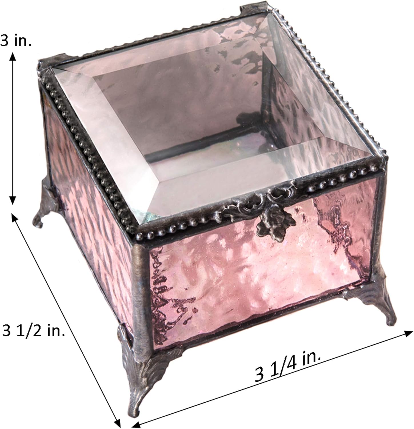 J Devlin Glass Art Customized Graduation Gift - Class of 2026 - Box 903 EB241 (Pink)